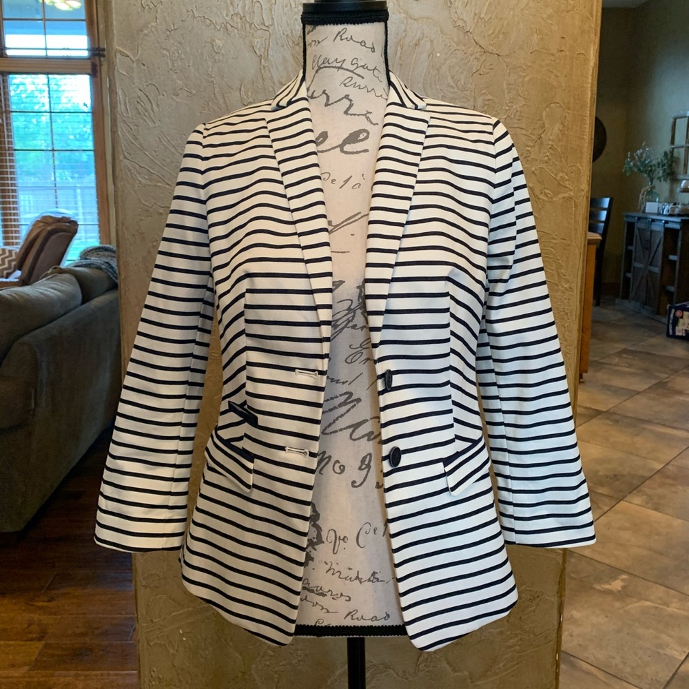 NWT striped blazer